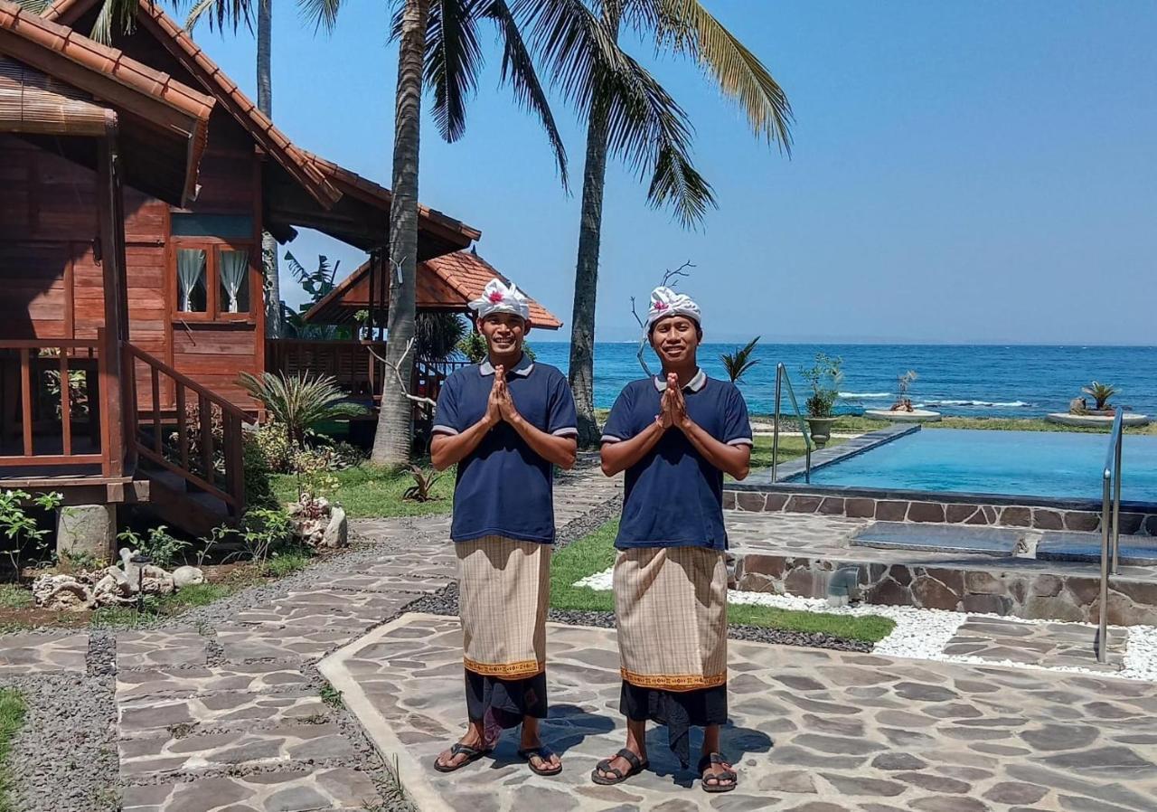 Wooden House Candidasa Manggis Exterior foto