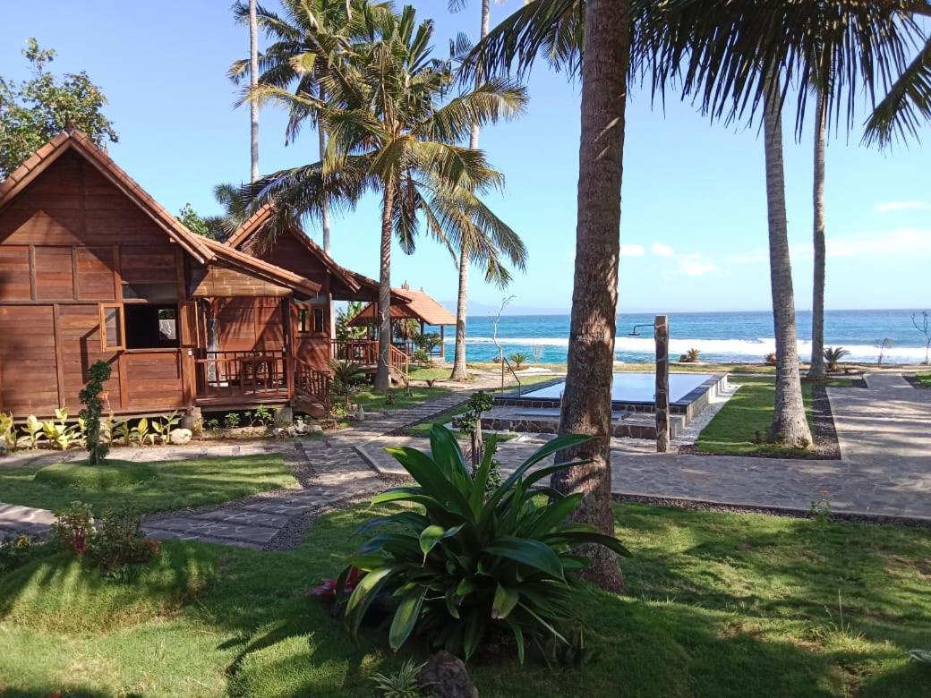 Wooden House Candidasa Manggis Exterior foto