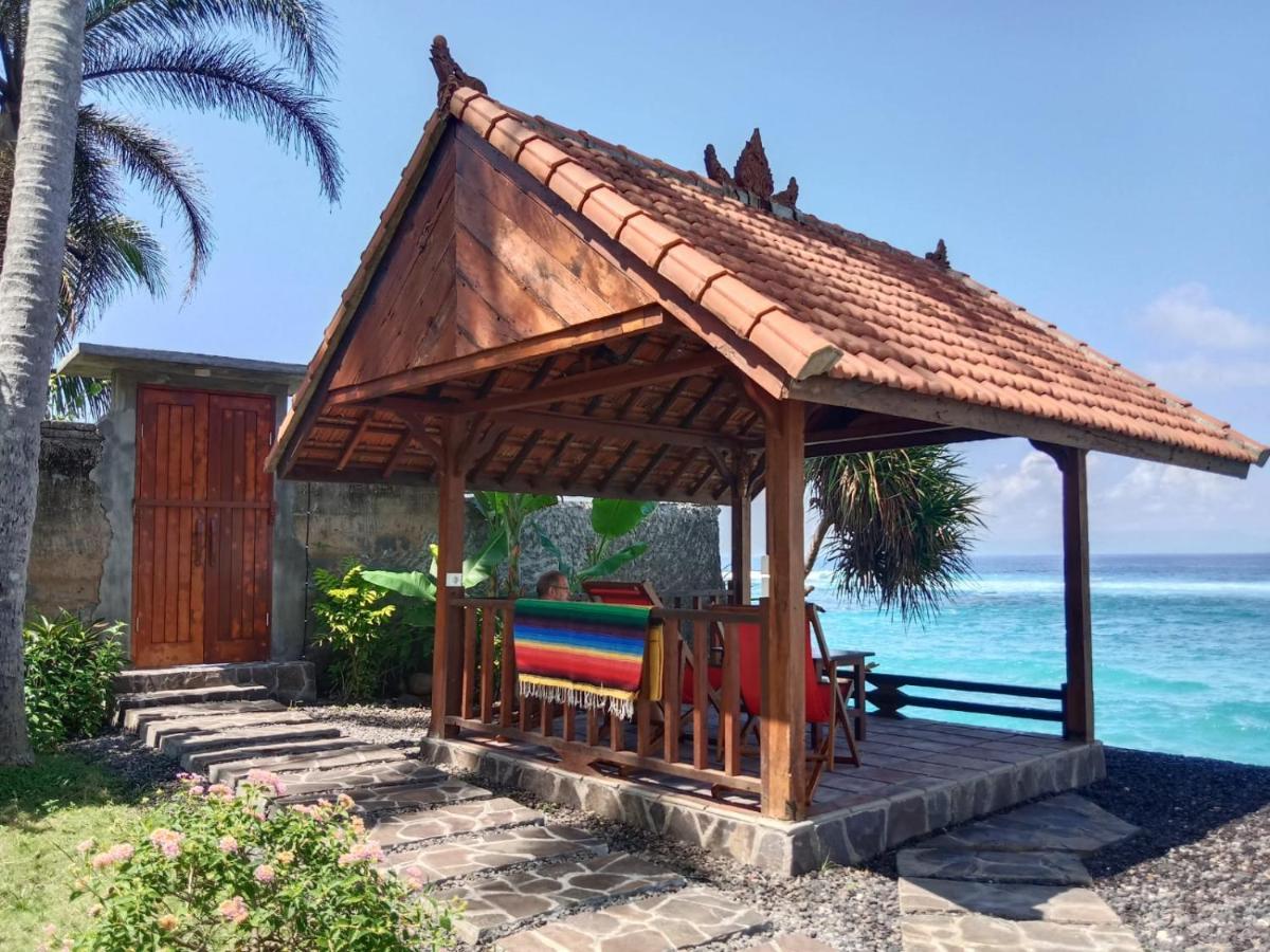 Wooden House Candidasa Manggis Exterior foto