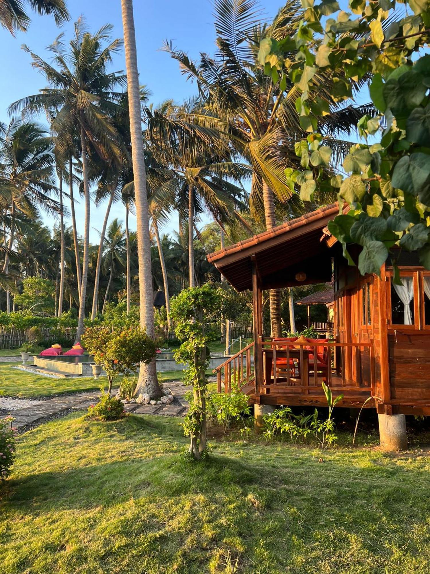 Wooden House Candidasa Manggis Exterior foto