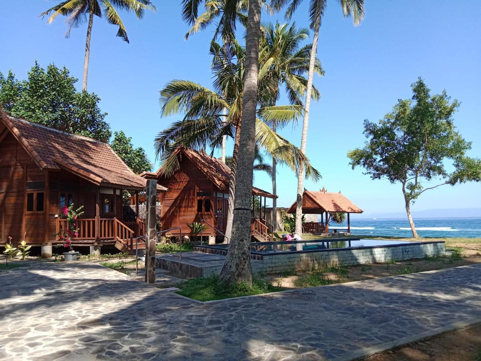 Wooden House Candidasa Manggis Exterior foto