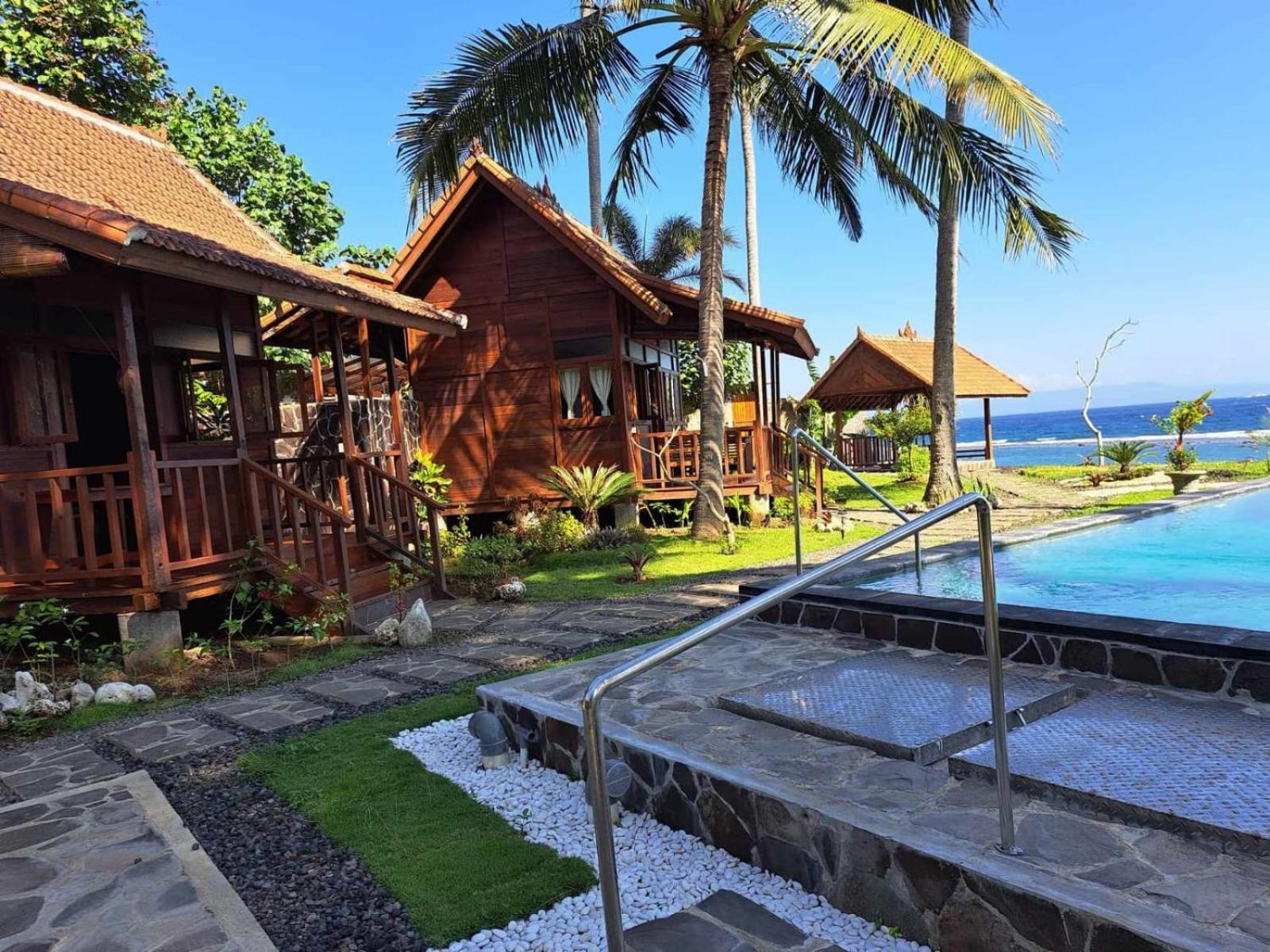 Wooden House Candidasa Manggis Exterior foto