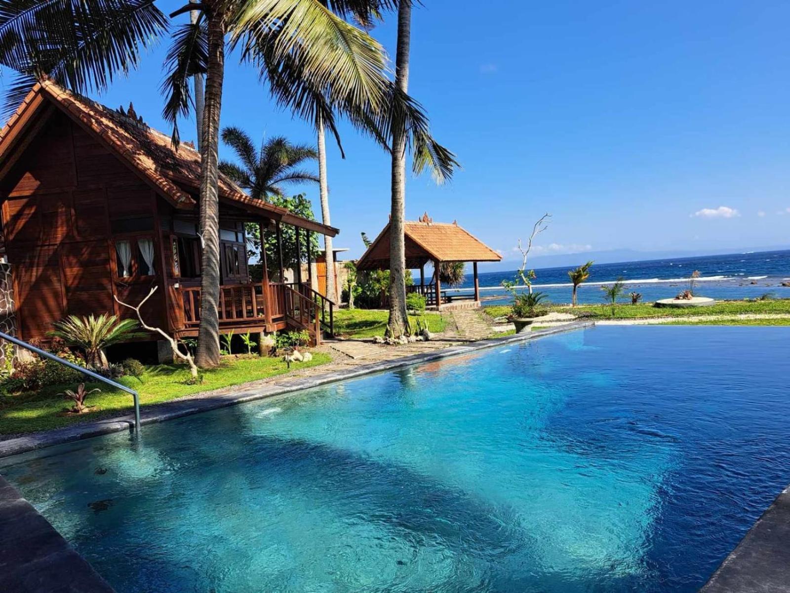 Wooden House Candidasa Manggis Exterior foto