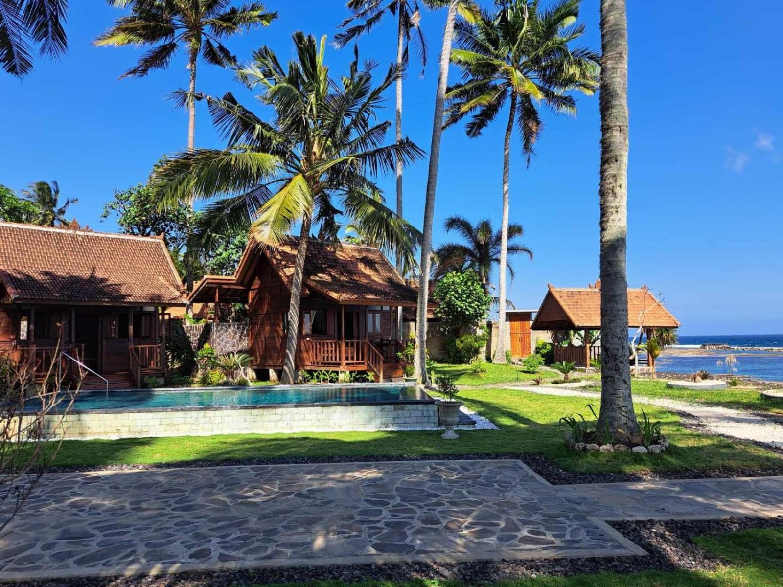 Wooden House Candidasa Manggis Exterior foto
